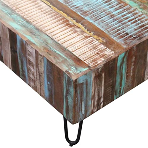 vidaXL Coffee Table Solid Reclaimed Wood 39.4"x19.7"x15"