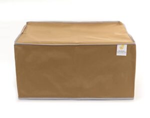 perfect dust cover, tan nylon cover compatible with brother mfc-j4335dw and brother mfc-j4345dw xl inkvestment tank all-in-one printers, anti-static and waterproof dust cover by the perfect dust cover llc