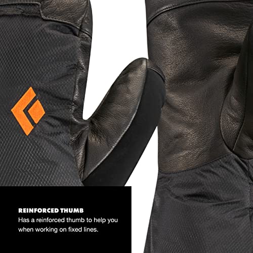 Black Diamond Absolute Mitts, Black, Medium