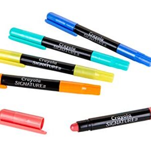 Crayola Pearlescent Cream Sticks & Case, Oil Pastel Alternative, Gift Set, 10 Count