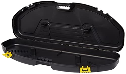 Plano Protector Ultra Compact Pillar Locked Protective Bow Case, Black, Archery Storage, Lockable, Padded Protection, Holds Up to 6 Arrows