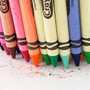 Crayola Classic Color Crayons in Flip-Top Pack with Sharpener, 96 Colors, Gift for Kids