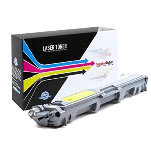 suppliesoutlet compatible toner cartridge replacement for brother tn221 / tn221bk / tn-221bk / tn221k (high yield black,1 pack)