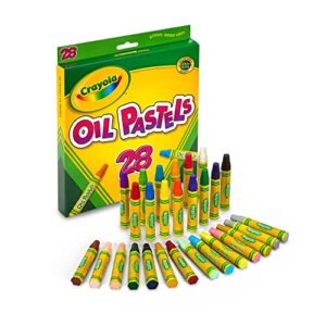 Crayola Oil Pastels, School Supplies, Kids Indoor Activities At Home, 28 Assorted Colors