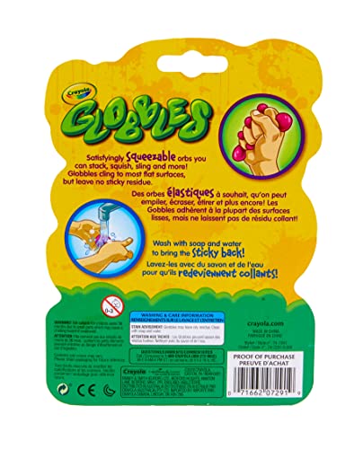 Crayola 74-7291 Globbles 3 in a Package, Assorted Colors