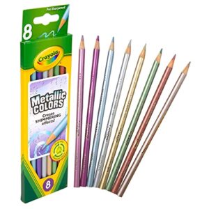 Crayola Metallic FX Colored Pencils - 8 Pencils