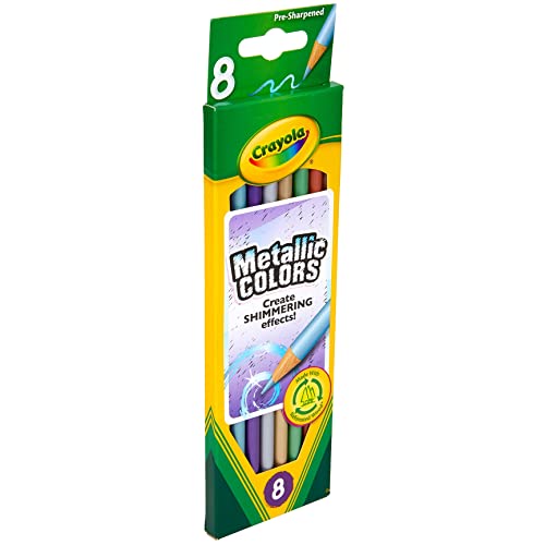 Crayola Metallic FX Colored Pencils - 8 Pencils