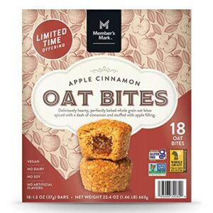 generic members mark apple cinnamon oat bites (18 pk.)
