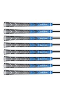 set of 8 – golf pride multi compound plus 4 family (midsize blue)
