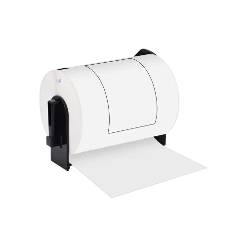 KCMYTONER Compatible for Brother DK-1247 Large Shipping Labels 4.07” x 6.4” (103mm x 164 mm) Die-Cut White Paper Labels for Brother QL Thermal Label Printers, 180 Labels per Roll, 2 Rolls