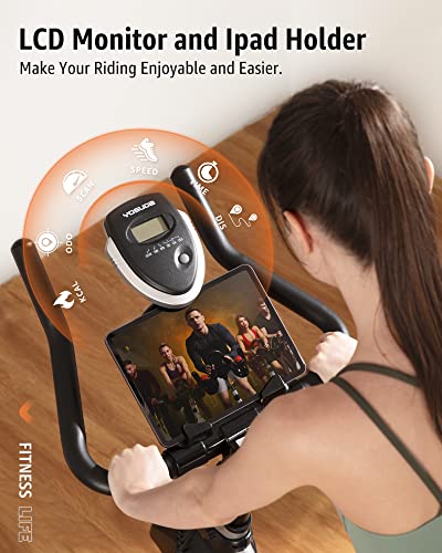 YOSUDA Indoor Cycling Bike Stationary - Cycle Bike with Ipad Mount & Comfortable Seat Cushion