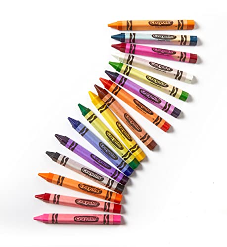 Crayola Triangular Crayons, Toddler Crayons, Coloring Gift for Kids