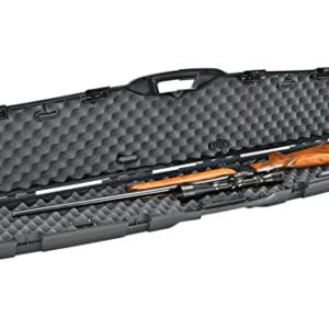 Plano Pro-Max Series Single Scoped Rifle Case with PillarLock, Black, Hard Shell Rifle Case, Crush-Proof Protection for Firearms and Firearm Accessories