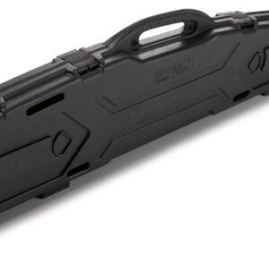 Plano Pro-Max Single Scope Contoured Rifle Case, Black; Lockable Rifle Case; Gun Storage for One Rifle or Shotgun, Firearm Travel Case