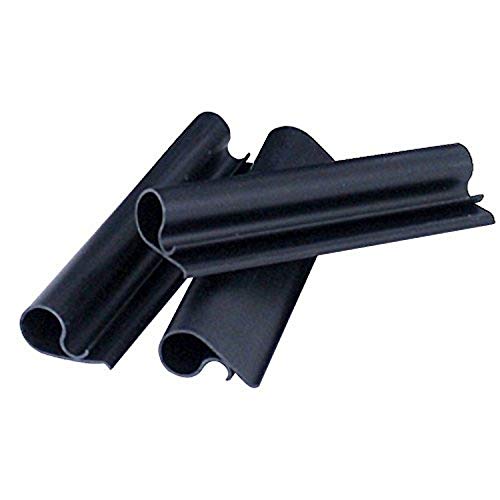 Robelle 1015CL25 Premium Winter Clips Set for Above Ground Pool Covers, 10 x 15, Black