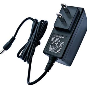 UpBright 9V-12V 1A-2A AC/DC Adapter Compatible with Brother P-Touch PT1900 PT1160 PT1180 PT1190 PT2210 PT2300 PT2410 PT-2300 PT-2500PC PT-2600 PT-2610 PT-330 PT-530 PT-550 PT-1810 AD-60 A40915 Label