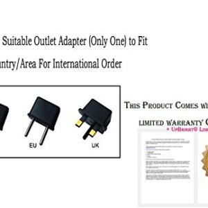 UpBright 9V-12V 1A-2A AC/DC Adapter Compatible with Brother P-Touch PT1900 PT1160 PT1180 PT1190 PT2210 PT2300 PT2410 PT-2300 PT-2500PC PT-2600 PT-2610 PT-330 PT-530 PT-550 PT-1810 AD-60 A40915 Label