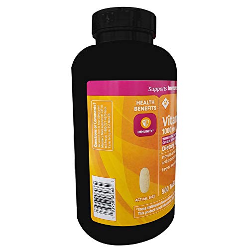 Member's Mark Vitamin C 1000 mg with Rosehips and Citrus Bioflavonoids (500 ct.)