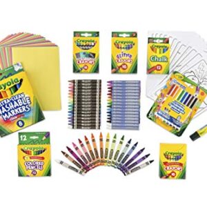 Crayola Super Art Coloring Kit, Arts & Crafts Gift for Girls & Boys, Styles Vary, 100+ Pcs [Amazon Exclusive]