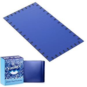 pool cover for 20×40 ft rectangular pool: extra thick & durable inground pool cover |sapphire series of premium cold- and uv-resistant pool cover | in-ground pool protection | by yankee