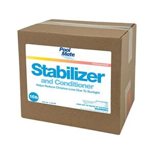 pool mate 1-2604b-04 stabilizer and conditioner for swimming pools, 16 lb