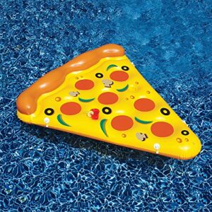 Swimline Inflatable Pizza Slice Swimming Pool Float, 2-Pack