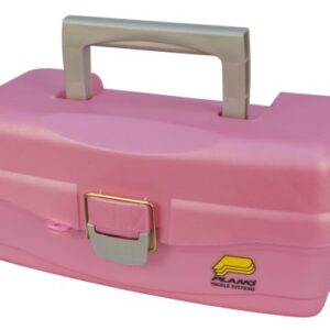 Plano One Tray Tackle Box (Pink), Premium Tackle Storage, Multi, One Size (500089)