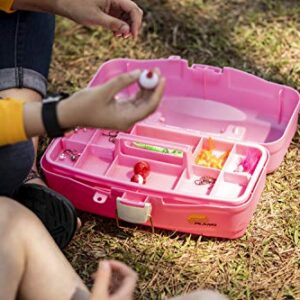 Plano One Tray Tackle Box (Pink), Premium Tackle Storage, Multi, One Size (500089)