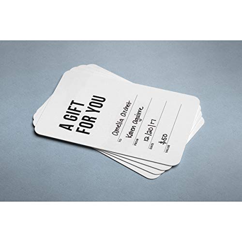 Avery Clean Edge Printable Business Cards with Sure Feed Technology, Rounded Corners, 2" x 3.5", White, 160 Blank Cards for Inkjet Printers (88220)