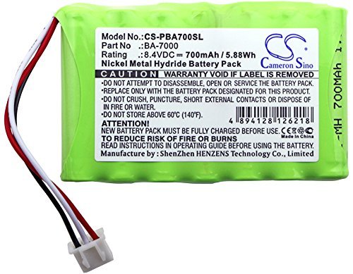 Cameron Sino Ni-MH 8.40V 700mAh / 5.88Wh Replacement Battery for Brother BA-7000, Compatible with Brother P-touch, P-Touch 7600VP