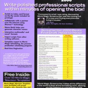 Write Brothers Movie Magic Screenwriter (PC & Mac)