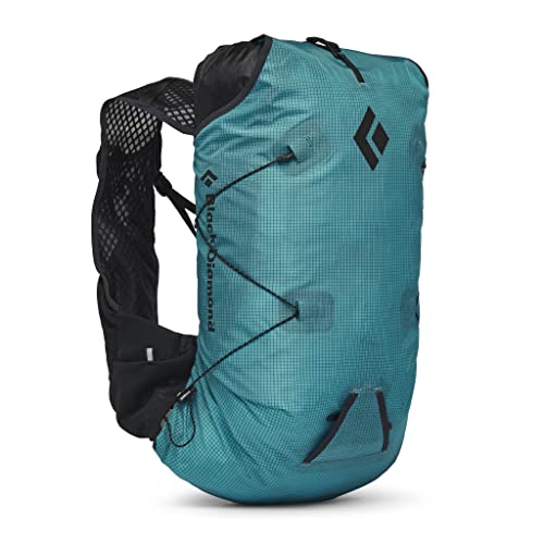 Black Diamond Womens Distance 15-Liter Light & Fast Backpack for Trail Running, Dark Patina, Small