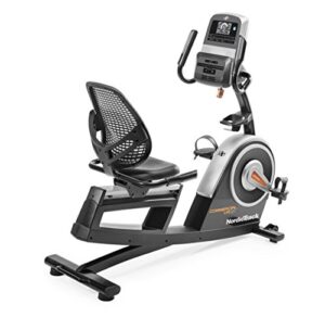 nordictrack commercial vr21 smart recumbent exercise bike with 25 digital resistance levels, compatible with ifit personal training