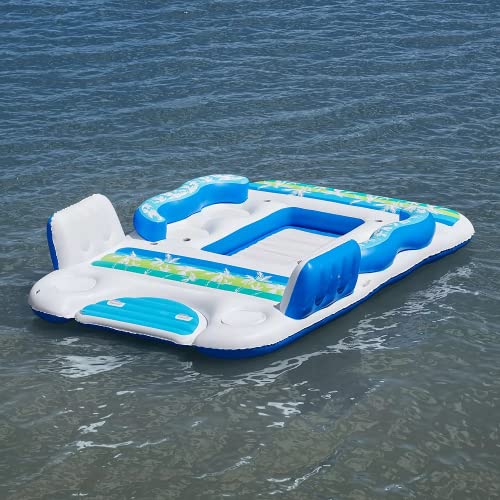 Member's Mark Paradise Island Float (Green, Island), 166 x 119 x 30