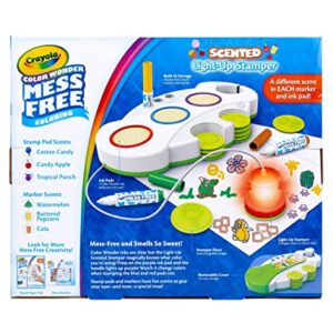 Crayola Color Wonder Light Up Stamper with Scented Inks, Gift for Kids, Ages 3, 4, 5, 6