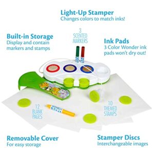 Crayola Color Wonder Light Up Stamper with Scented Inks, Gift for Kids, Ages 3, 4, 5, 6