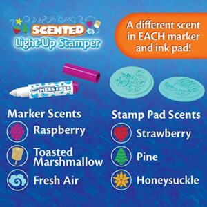 Crayola Color Wonder Light Up Stamper with Scented Inks, Gift for Kids, Ages 3, 4, 5, 6