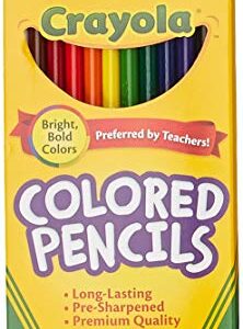 Crayola 68-4012 Colored Pencils, 12-Count, Pack of 2, Assorted Colors