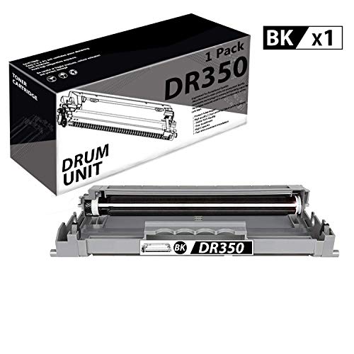 DR350(1 Pack-Black) Compatible Drum Unit Replacement for Brother HL-2040 2040N 2070N 2030 2040R MFC-7220 7225 7820 7420 7820N IntelliFax 2820 2910 2920 2850 DCP-7010 DCP-7020 DCP-7025 Printers.