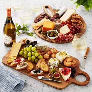 member’s mark acacia wood charcuterie boards, set of 2