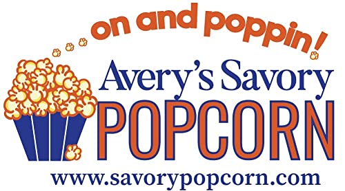 Avery’s Savory Popcorn Made Fresh in Dallas TX 2 pack (Cheddar, Caramel)