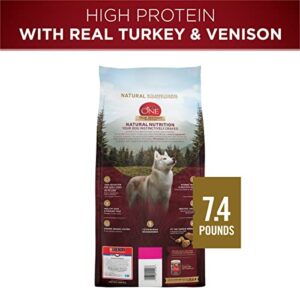 Purina ONE High Protein, Natural Dry Dog Food, True Instinct With Real Turkey & Venison - 7.4 lb. Bag