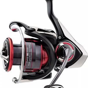 Daiwa FGLT2500D Fuego LT Spinning Reel with 6+1 5.3:1 FGLT2500D, Black