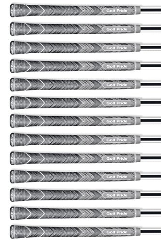 Set of 13 - Golf Pride Multi Compound Plus 4 Family (Standard Gray)