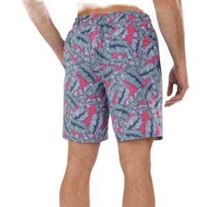 Member's Mark Men's Resort Swim Trunk (as1, Alpha, l, Regular, Regular, Standard, Totally Trop Tropical Pink, Large)