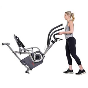 Sunny Health & Fitness Pro Cardio Climber - SF-E3914, Gray