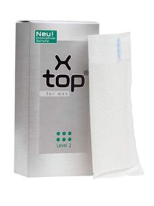 x top for men incontinence pouch, level 2, pack/12