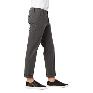 DOCKERS Men's Slim Fit Workday Khaki Smart 360 Flex Pants, Storm (Stretch), 34W x 29L