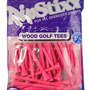 Pride Golf Tee 3-1/4" Way Huge RIPSTIXX Golf Tee (60 Count), Citrus Pink