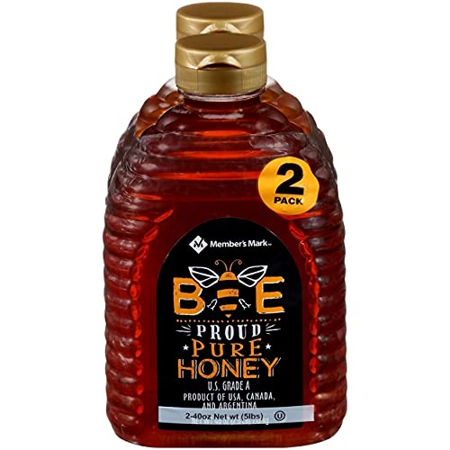 Member's Mark Bee Proud Pure Honey, 40 Ounce (Pack of 2)